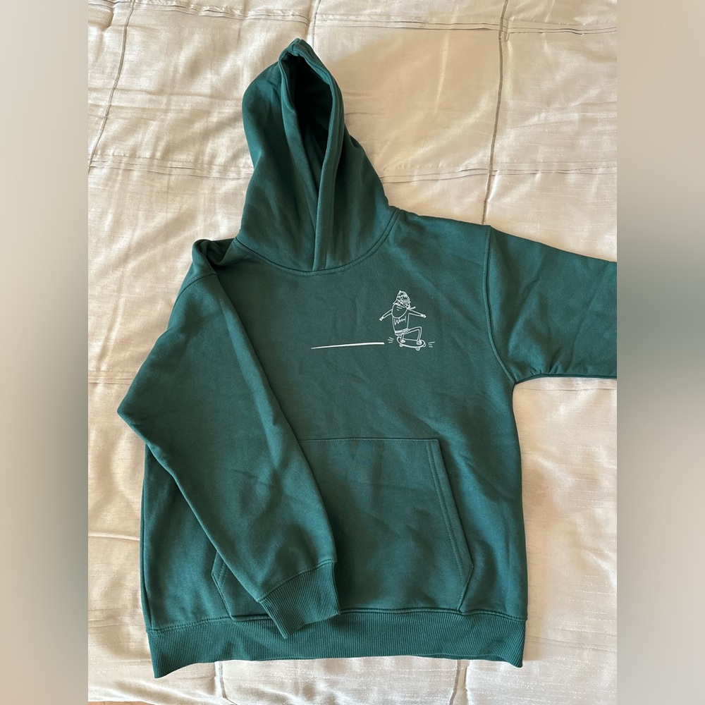 ZARA BOYS PULL OVER SWEATSHIRT WITH HOOD NWOT
